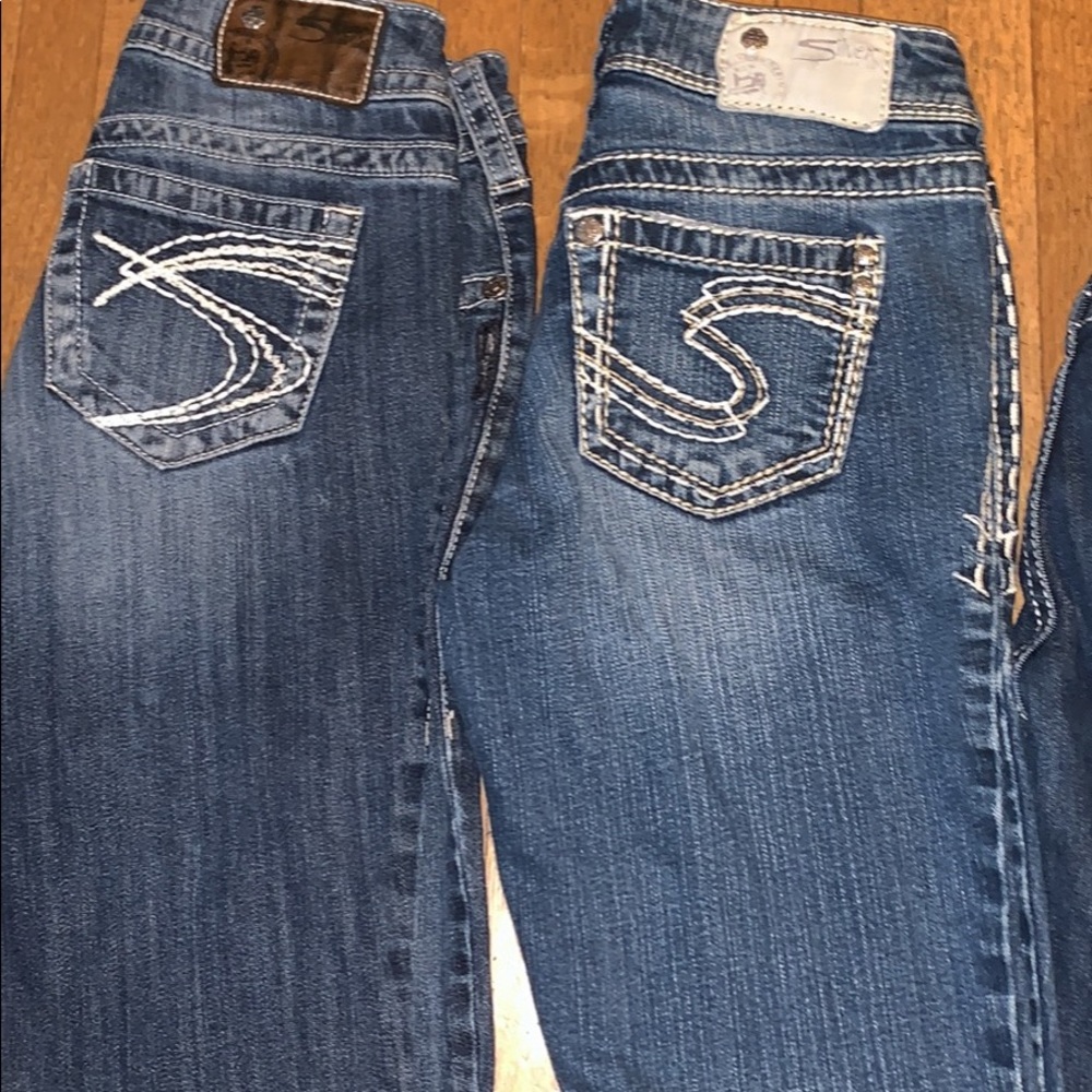 Bulk jeans size 25 and 26 5 pair - Picture 2 of 3